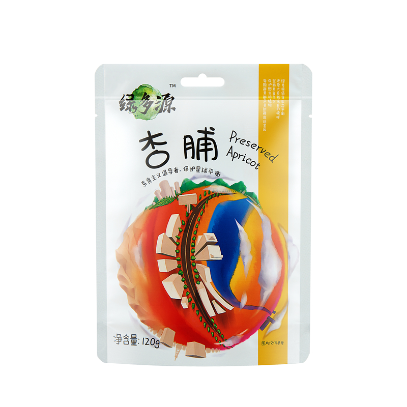 原州区 绿多源杏脯120g
